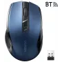 Ugreen MU006 Mouse ottico wireless 2.4GHz / Bluetooth 5.0 4000 DPI - blu