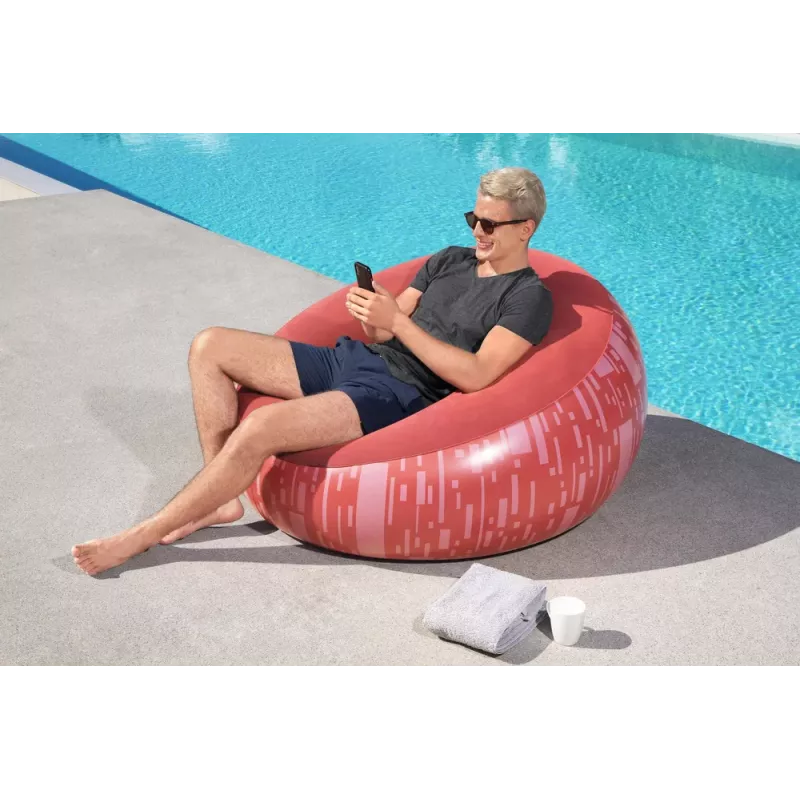Bestway Comfort Cruiser Poltrona gonfiabile rossa
