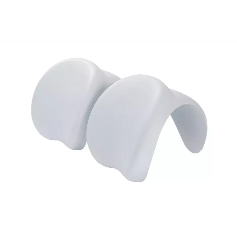 Bestway Cuscino poggiatesta per spa 2 pz. grigio