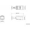 Hikvision DS-2CD2T86G2H-IS2U/SL(2.8mm) 8MP Bullet IP Camera con AcuSense, luce flash e allarme audio