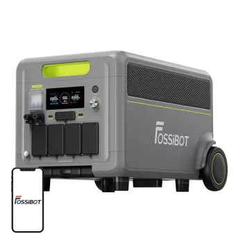 FOSSIBOT F7200 7200W stazione di ricarica (verde)