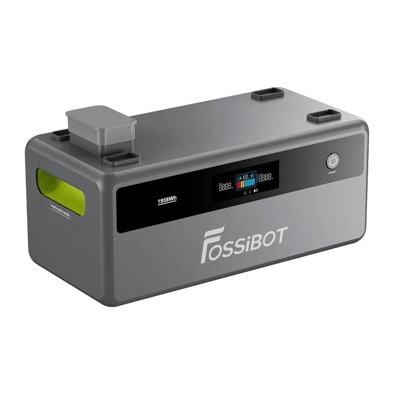 FOSSIBOT FBP1200-B Batteria di espansione 1958 Wh per power station FBP1200, verde