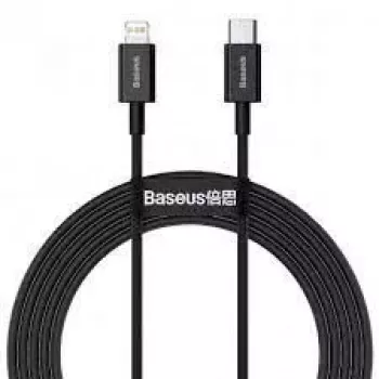 Baseus Superior Series Cavo da USB-C a Lightning, 20W PD, 2 m, Nero (CATLYS-C01)