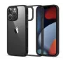 iLike Apple iPhone 13 Pro Max Custodia rigida Fusion con cornice in gel trasparente nero