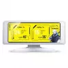Jonsbo DS339 mini display IPS 3,39 pollici USB-C bianco