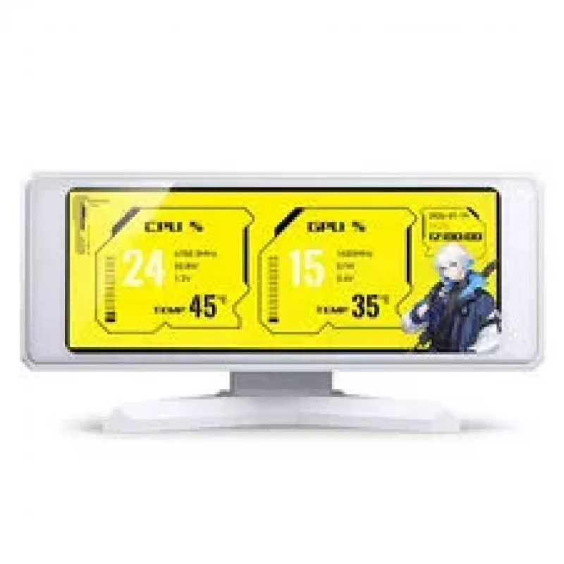 Jonsbo DS339 mini display IPS 3,39 pollici USB-C bianco