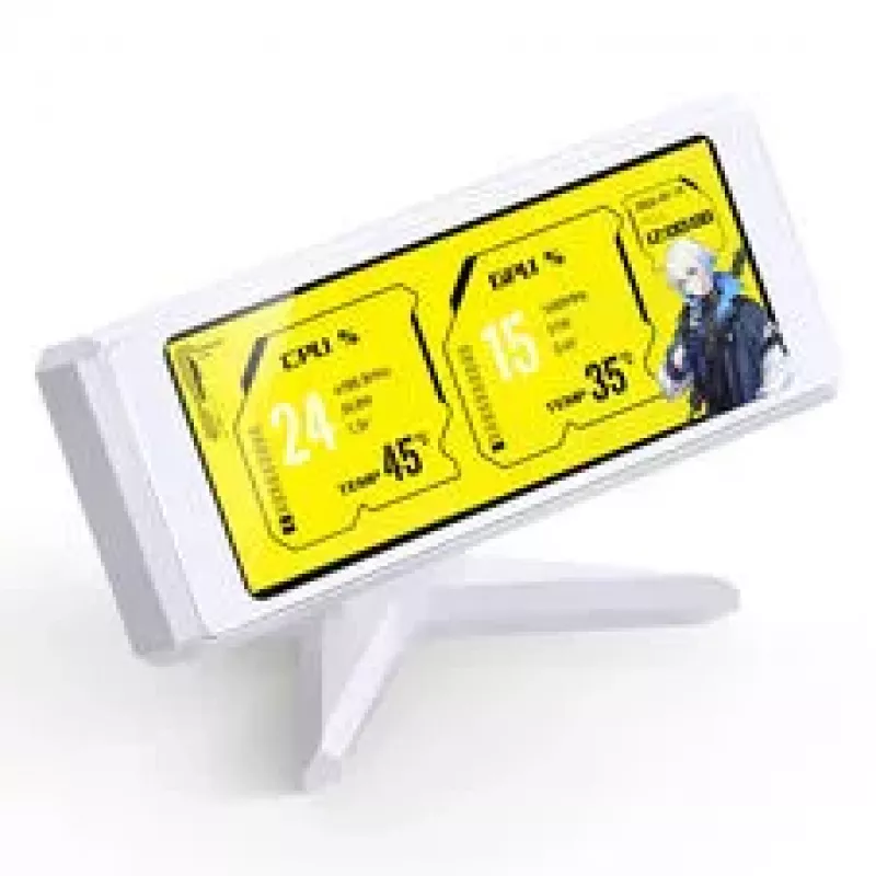 Jonsbo DS339 mini display IPS 3,39 pollici USB-C bianco