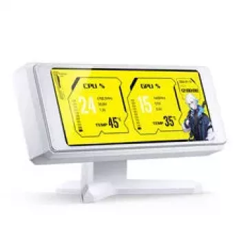 Jonsbo DS339 mini display IPS 3,39 pollici USB-C bianco