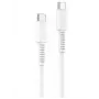 Yesido cavo dati USB-C a USB-C 60W PVC CA154 bianco