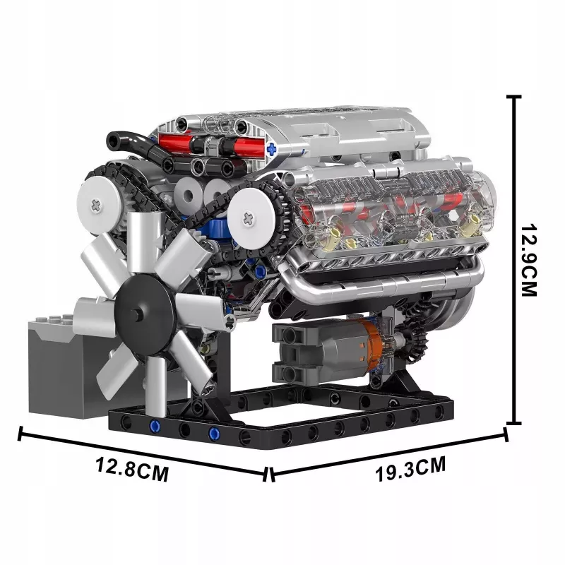 MOULD KING V8 Engine Set da Costruzione 10088S - 552 pezzi
