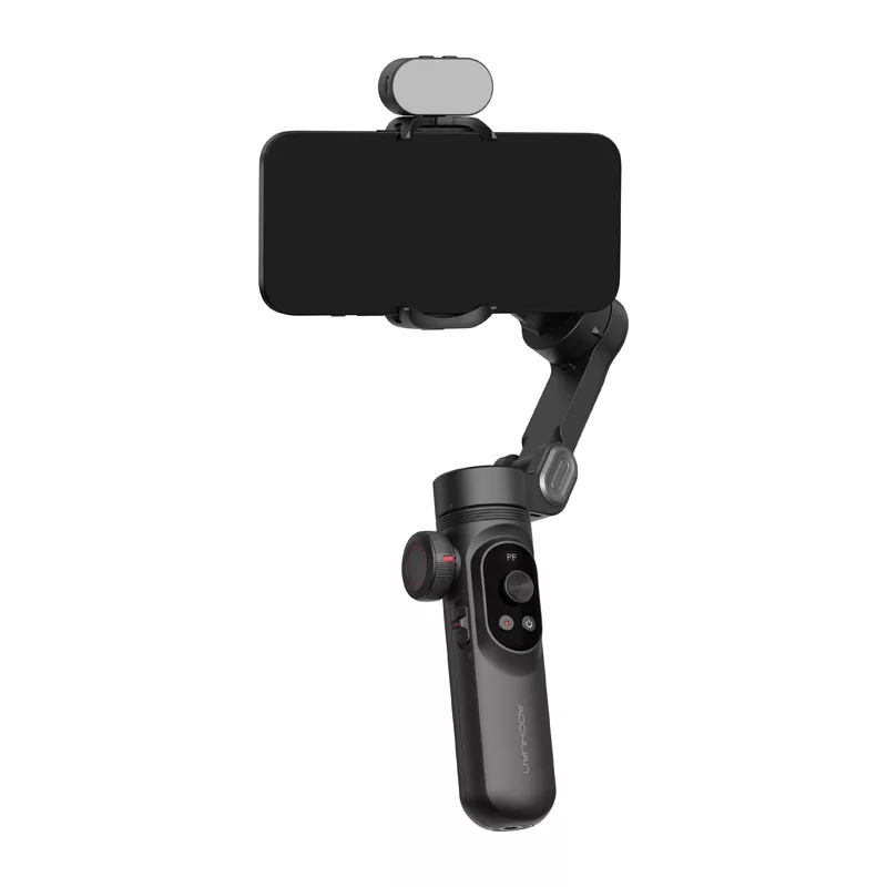 AOCHUAN X Pro Gimbal con illuminazione RGB (nero)