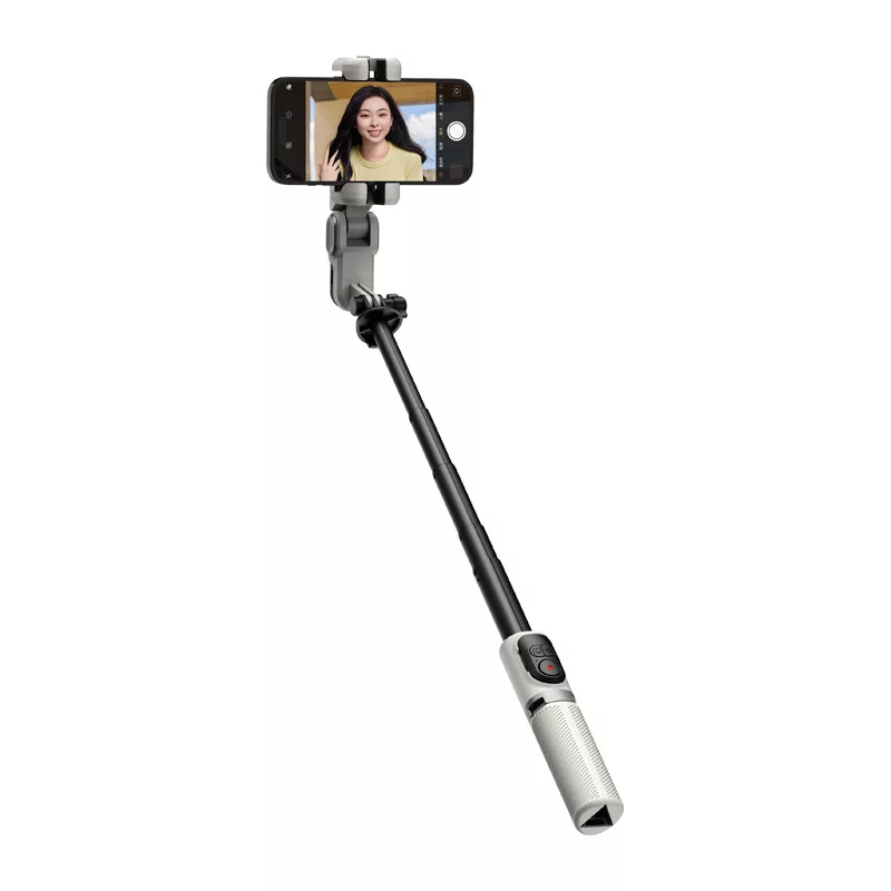 AOCHUAN M1 Pro Gimbal con illuminazione RGB (bianco)