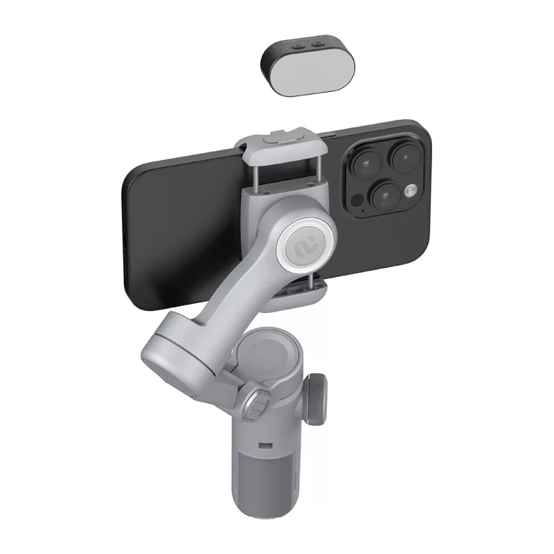 AOCHUAN X Pro Gimbal con illuminazione RGB (grigio)