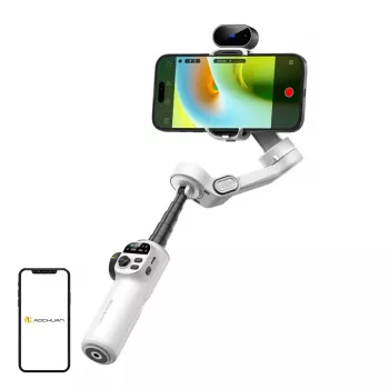 AOCHUAN X2 Gimbal con sensore IA (bianco)
