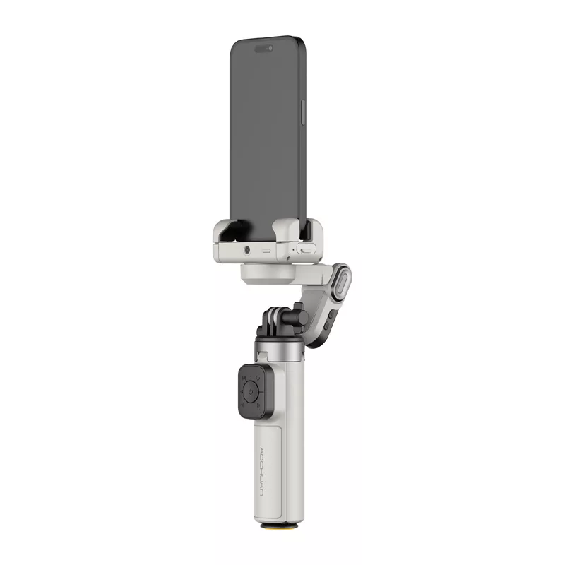 AOCHUAN M3 Pro Mini Gimbal con sensore IA (bianco)