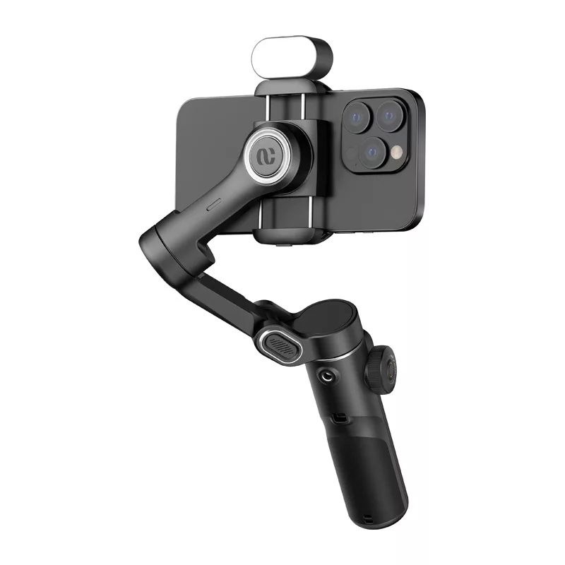AOCHUAN X2 Gimbal con illuminazione RGB (nero)