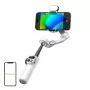 AOCHUAN X2 Gimbal con illuminazione RGB (bianco)