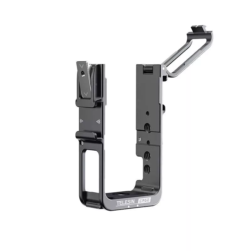 TELESIN gabbia protettiva in metallo per DJI Action 2 (OA-FMS-003)