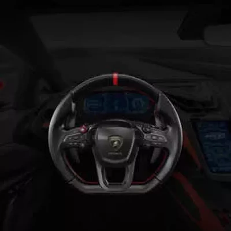 Moza Racing Lamborghini Revuelto volante simracing