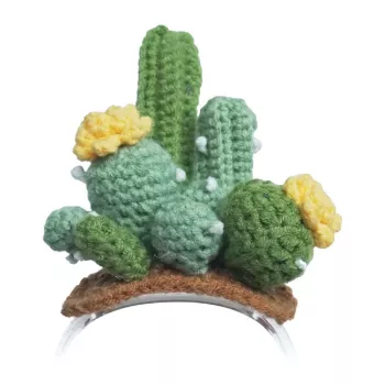 Costume da cactus in maglia per robot Loona Premium