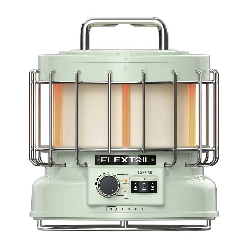 Flextail MAX Lantern Humidifier luce da campeggio (verde) - lanterna portatile 3-in-1, umidificatore e power bank