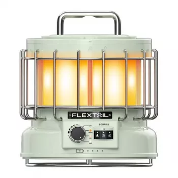 Flextail MAX Lantern Humidifier luce da campeggio (verde) - lanterna portatile 3-in-1, umidificatore e power bank