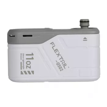 Doccia portatile FLEXTAIL Max Shower con pompa (bianco)