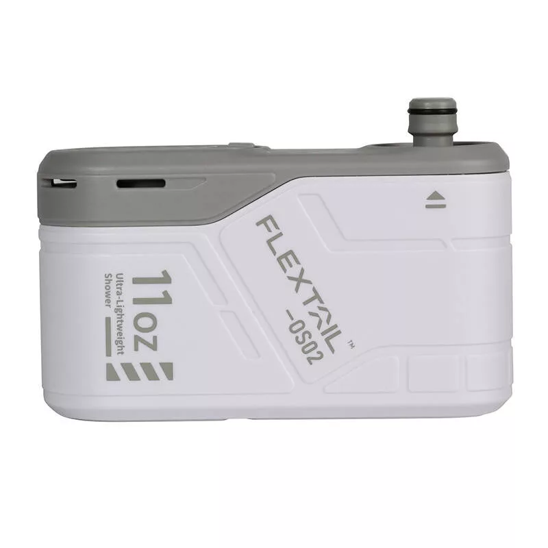 Doccia portatile FLEXTAIL Max Shower con pompa (bianco)