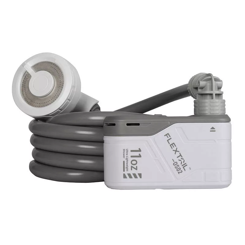 Doccia portatile FLEXTAIL Max Shower con pompa (bianco)