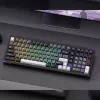 AKKO GEM 02 VIA Tastiera Meccanica Cablata, TKL 87 Tasti, Nero e Argento, Hot-Swappable, RGB, USB-C