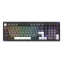 AKKO GEM 02 VIA Tastiera Meccanica Cablata, TKL 87 Tasti, Nero e Argento, Hot-Swappable, RGB, USB-C