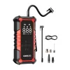 GOOLOO A6 Gear compressore ad aria - gonfiatore digitale per pneumatici con 150 PSI, batteria 6000mAh, torcia LED, ricarica USB-C