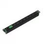 APC Easy Rack PDU Basic, orizzontale, monofase, 3,7 kW, 230 V, 16 A, 8x C13, ingresso C20