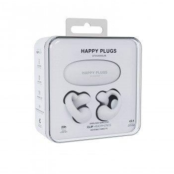 TURA SCANDINAVIA AB Happy Plugs Clip - auricolari True Wireless open-ear (bianco)