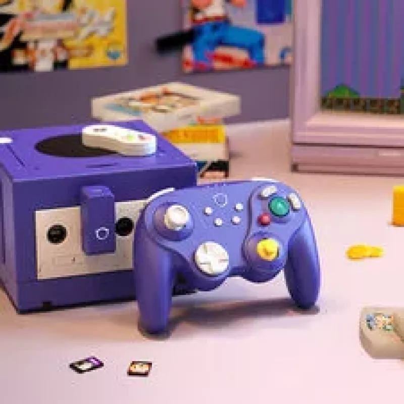 Controller NYXI Warrior per Switch 1 e 2 - viola