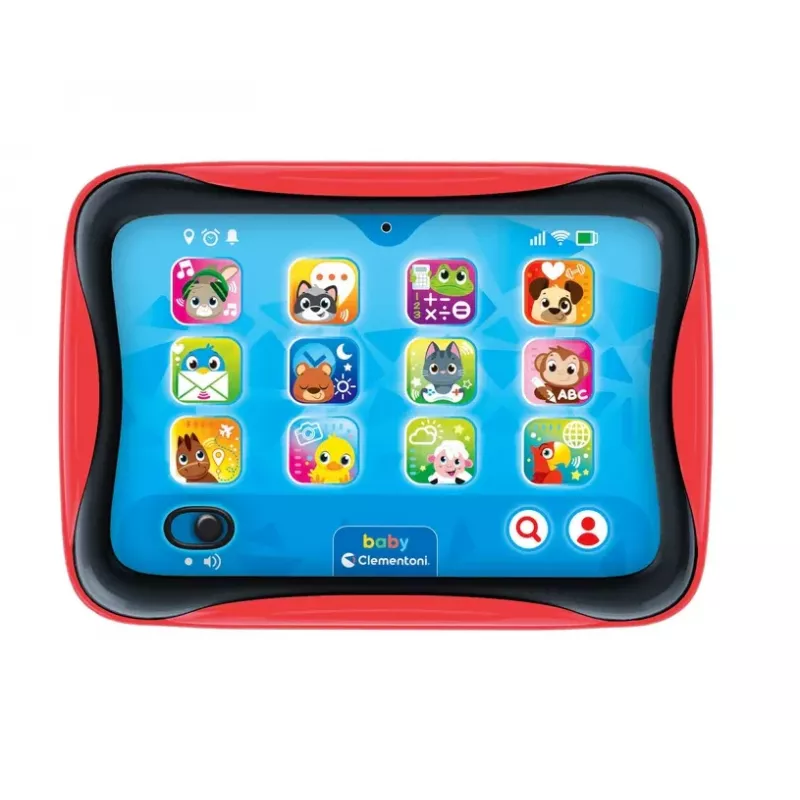 Tablet parlante per bambini Clementoni 17535 - Giocattolo elettronico educativo per bambini da 12 mesi