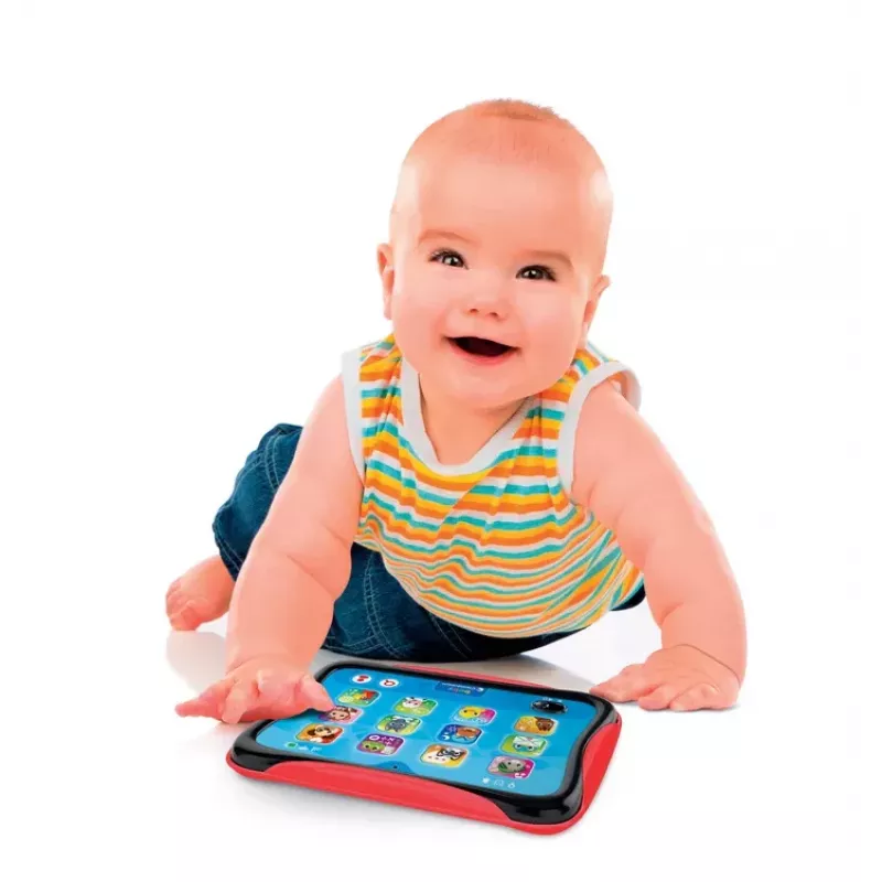 Tablet parlante per bambini Clementoni 17535 - Giocattolo elettronico educativo per bambini da 12 mesi