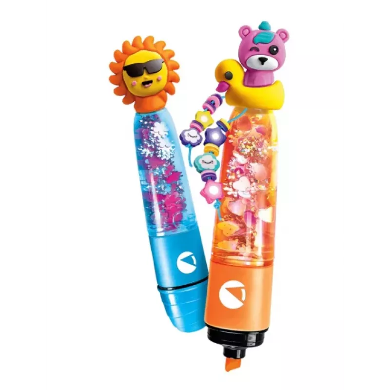 Clementoni Mini Marker Factory Summer Edition 18171 Kit per Creare Pennarelli Science & Play