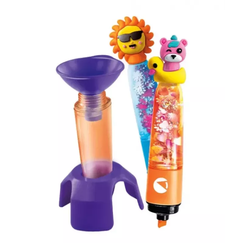 Clementoni Mini Marker Factory Summer Edition 18171 Kit per Creare Pennarelli Science & Play