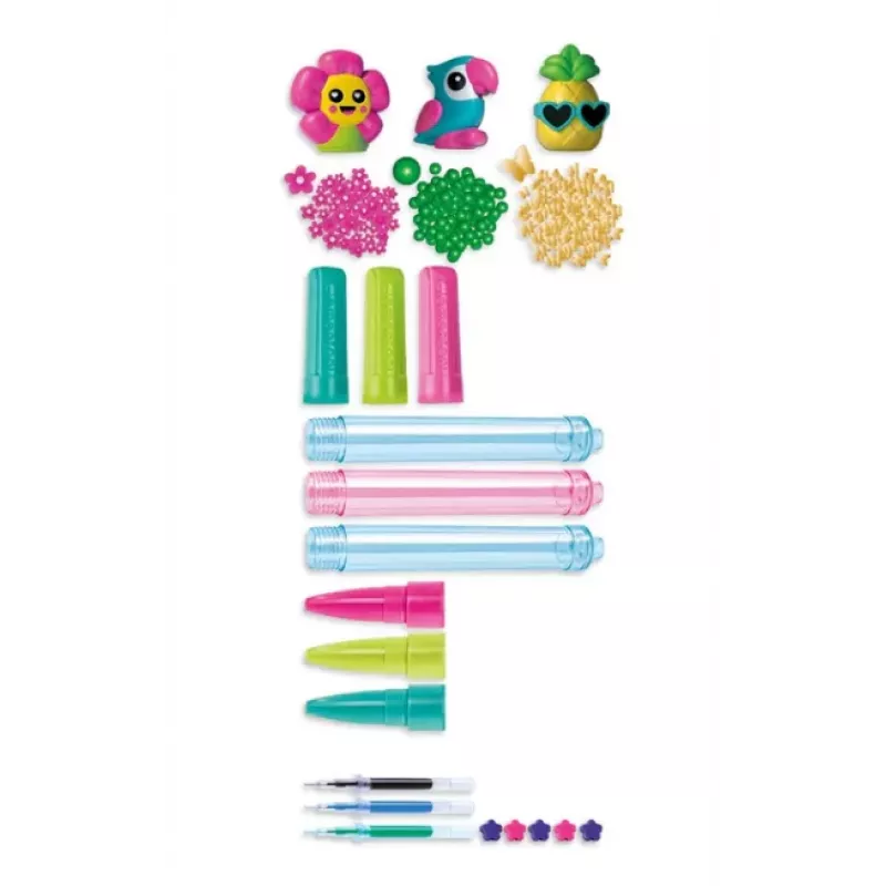 Clementoni Mini Factory: Kit Penne Tropicali Fai da Te 18830