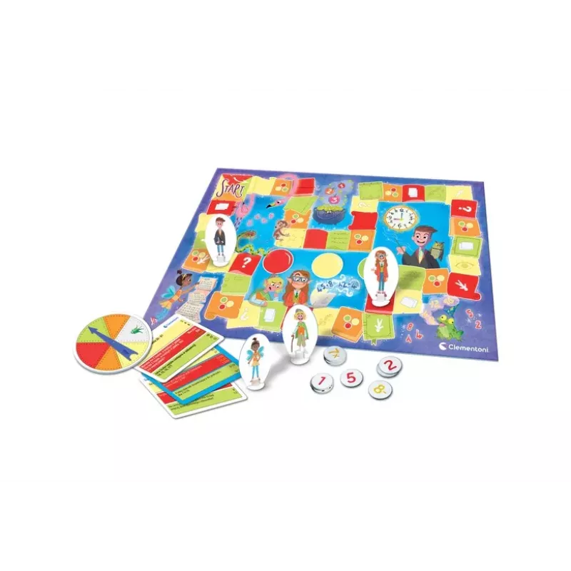 Clementoni Naukowa Zabawa Gioco da Tavolo Didattico Matematica Imparo Giocando 50778