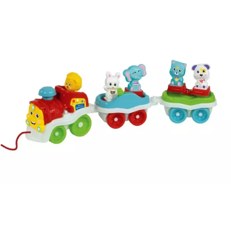 Clementoni Treno Animali Interattivo Lingua Polacca 50802