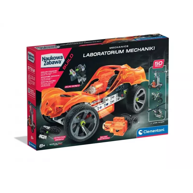 Clementoni Science & Play Laboratorio Meccanica Versione Polacca 28586
