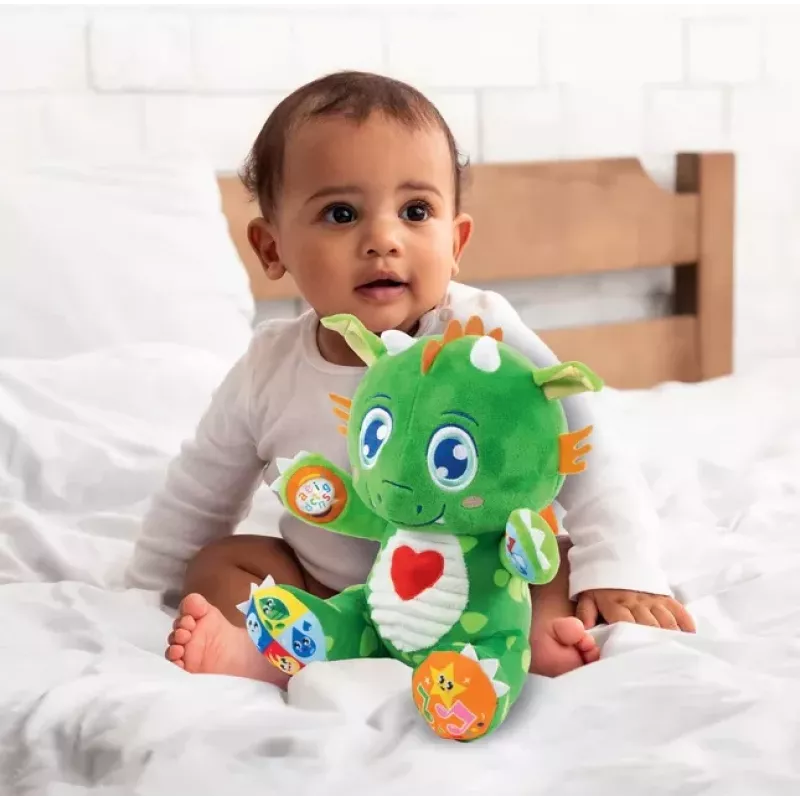 Clementoni Baby Drago Amichevole Giocattolo Educativo Interattivo - Lingua Polacca - 50938