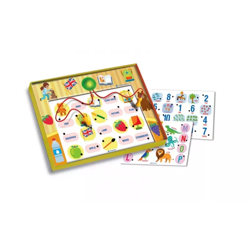 Clementoni Quizzy Quiz Elettronico Interattivo Gioco di Apprendimento Inglese Polacco 50943