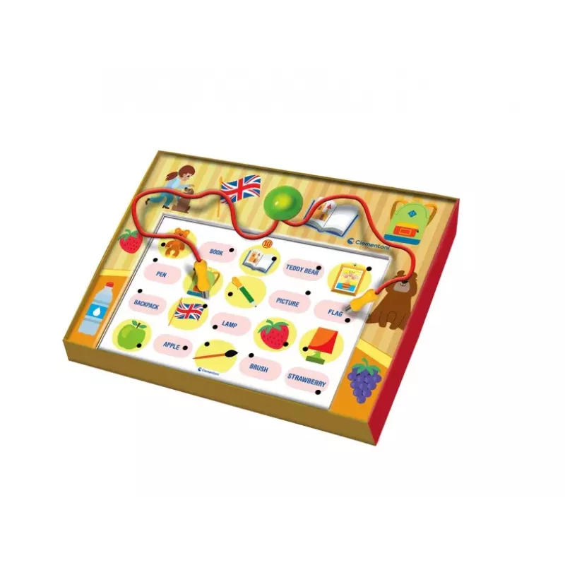 Clementoni Quizzy Quiz Elettronico Interattivo Gioco di Apprendimento Inglese Polacco 50943