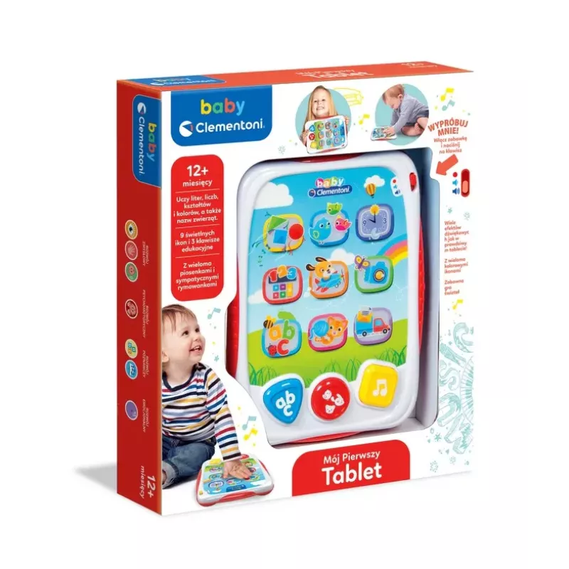 Clementoni Il Mio Primo Tablet Lingua Polacca 60956