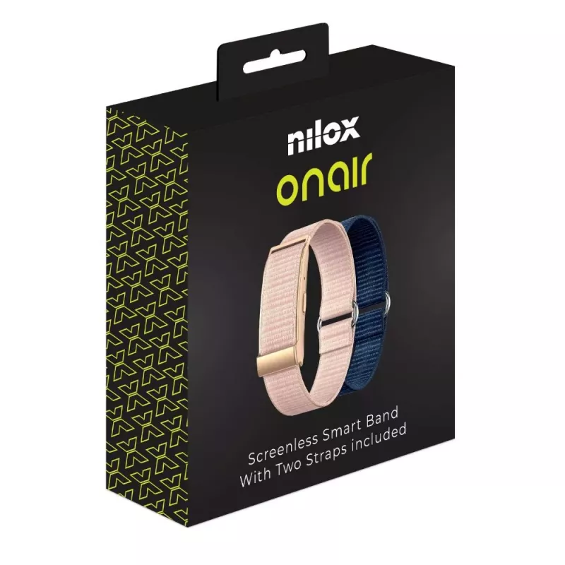 Nilox ONAIR bracciale senza schermo rosa/blu