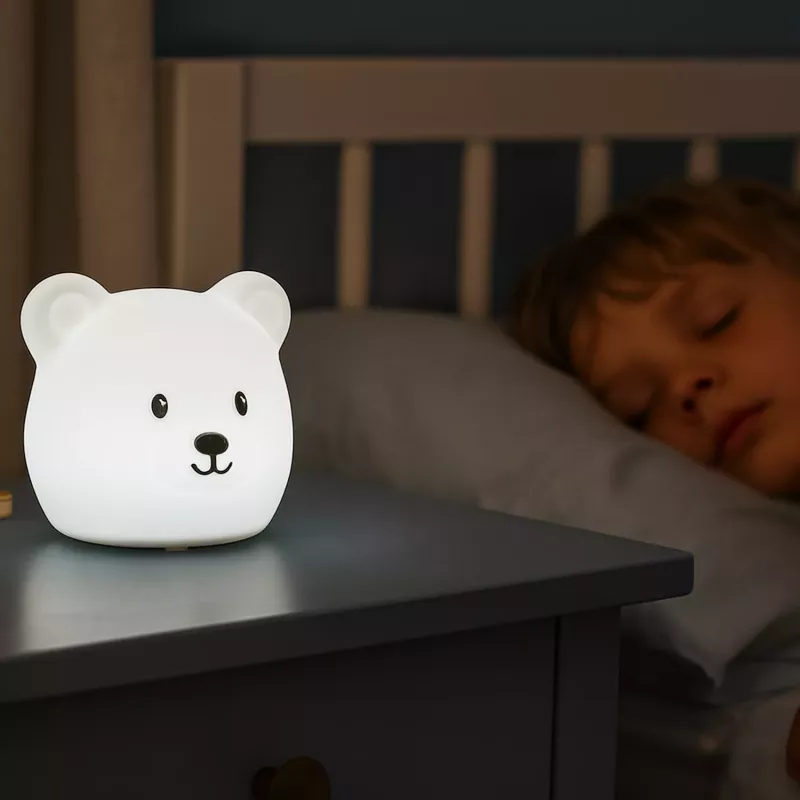 Koala Games G2535 Lampada in silicone orso ricaricabile