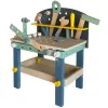 Koala Games G2595 Banco da lavoro in legno con accessori